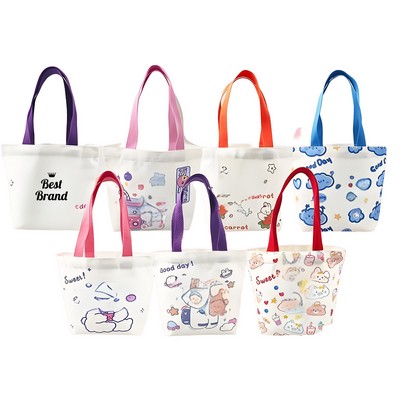 Small Cute Canvas Gift Tote Bags