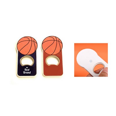 Basketball Style Magnetic Bottle Opener