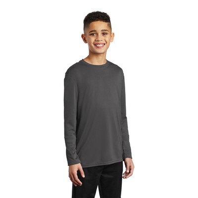Port & Company Youth Long Sleeve Performance Tee