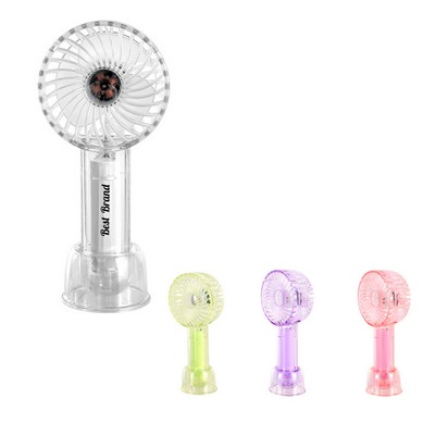 Transparent Handheld Fan