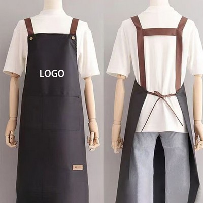 Custom PVC Water Resistant Stain Resistant Work Unifrom Apron 38"x26" MOQ100PCS