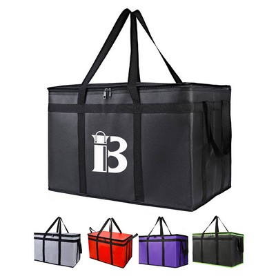 80L Aluminum Foil Lining Non-Woven Insulated Tote Bag