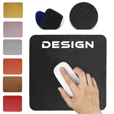 PU Leather Mouse Pad