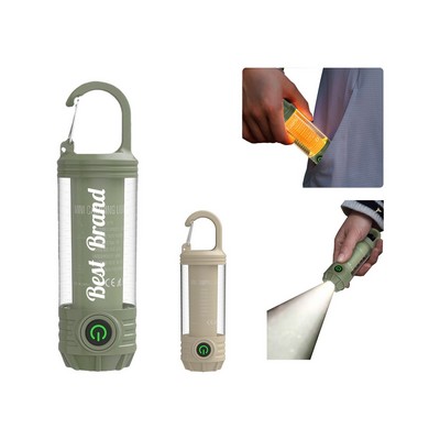 2-in-1 Flashlight Camping Light