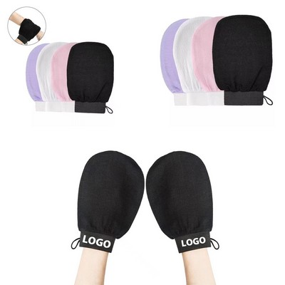 Customizable LOGO Exfoliating Gloves Bath Gloves