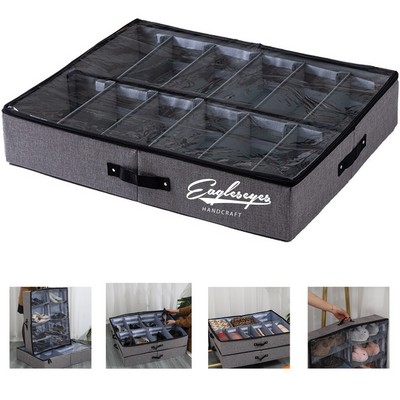 Under Bed Shoe Organizer