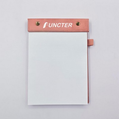 A5 Notepad Blank Pages W/Pen Sleeve