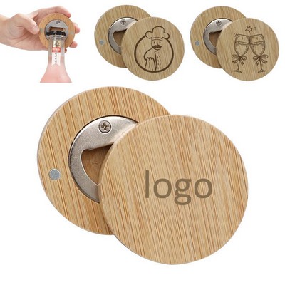 Eco-Friendly Wooden Opener with Magnetic