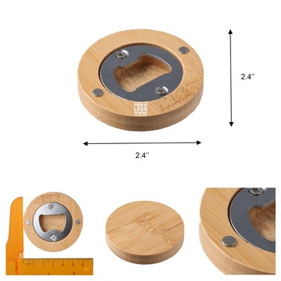 Bamboo Bottle Opener