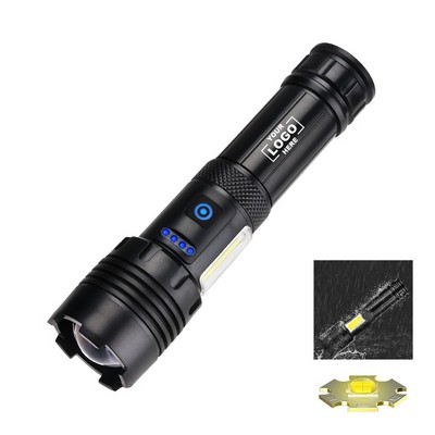 Outdoor Waterproof Charging Hook Flashlight