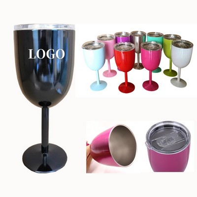 10 Oz. Stainless Steel Insulated Goblet