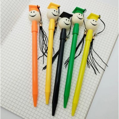 Graduation Ballpoint Pen Smile Face
