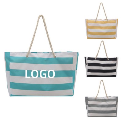Canvas Beach Tote Bag