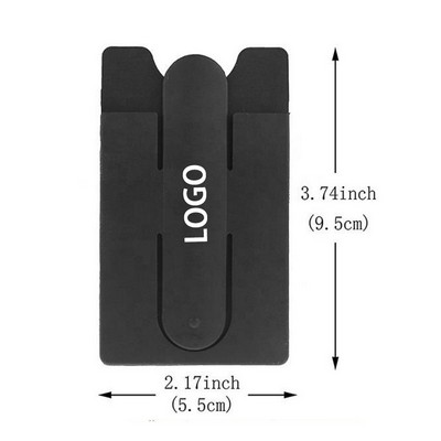 Card Holder with Cell Phone Stand