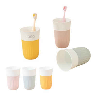 Home Plastic Mouthwash Toothbrush Cup