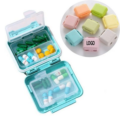 Compact Travel Pill Case