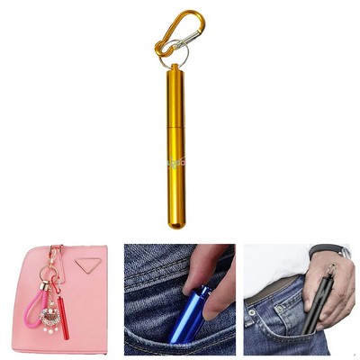 Compact Metal Straw Kit