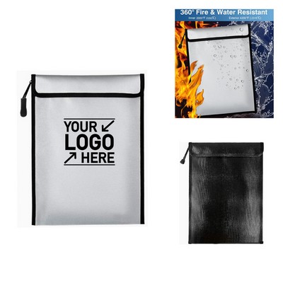 Fireproof & Waterproof File Bag For Secure Document Storage
