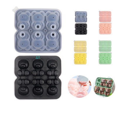 Bear Silicone Ice Cube Tray