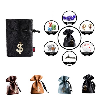 Leather Dice Bag