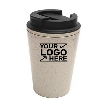 Wheat Straw Double-Layer Travel Cup