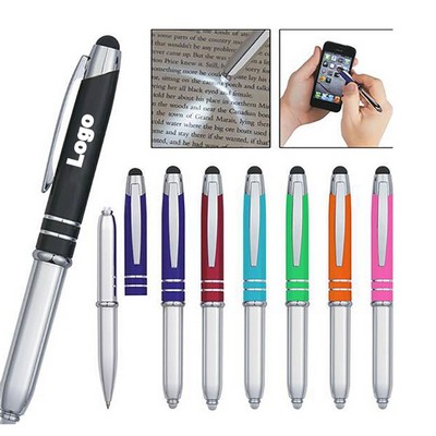 3-in-1 Pocket-Sized Ballpoint Pen