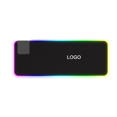 Four-sided Luminous Wireless Charging Mouse Pad