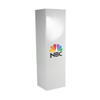Gloss White - 13-1/2 x 3-1/2 x 3-1/2 Rigid Folding Boxes with Magnetic Closure
