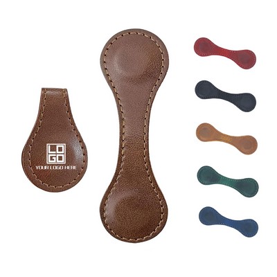 PU Magnetic Bookmark Book Page Clip