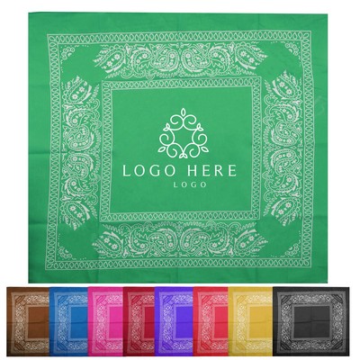 Cotton Paisley Sporting Bandanna