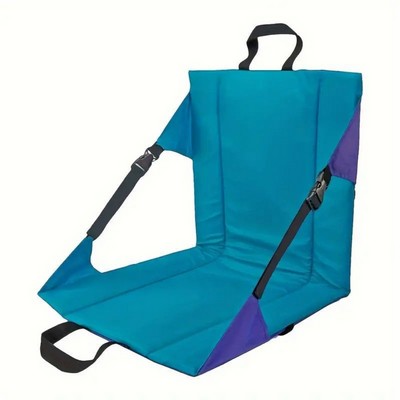 Portable Stadium Cushion With Backrest