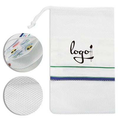 Polyester Mesh Drawstring Bag
