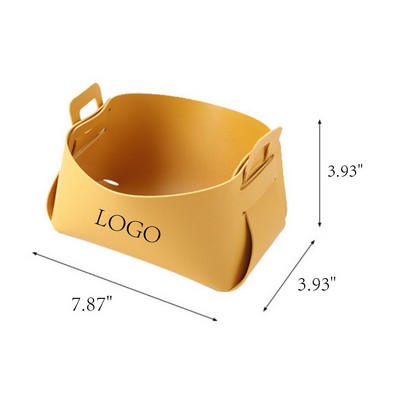 Pu Leather Tray Organizer