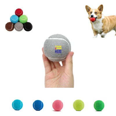 Full Color Fetching Tennis Ball Dog Toy MOQ 50