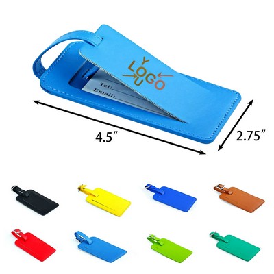 Personalized Travel Pu Baggage Tag