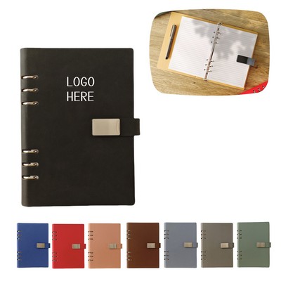 A5 Leather Business Notebook