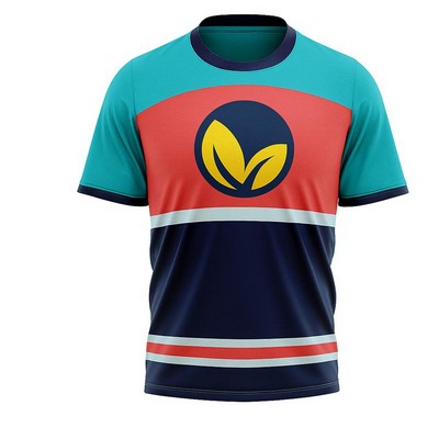 Premium Poly-Spandex Performance Short Sleeve T-Shirt