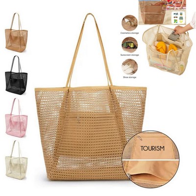 Mesh Beach Tote Bag