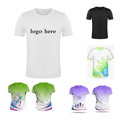 Unisex Full-Color Sublimated Short-Sleeve T-Shirt