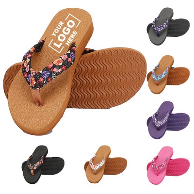 Stylish Women's Arch Support Flip Flops