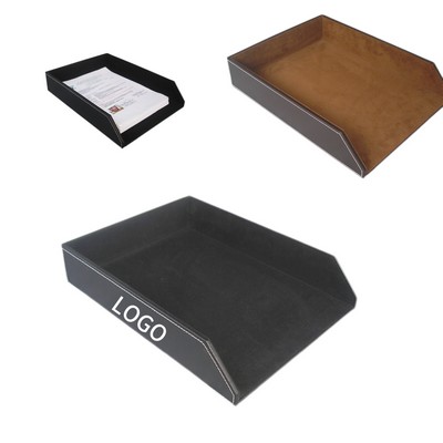 Leather A4 Paper Tray