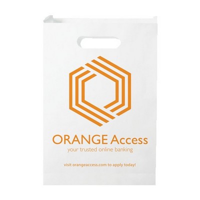 One Color 1-Sided Merchant Paper Bags (9" x 13" x 2.5")