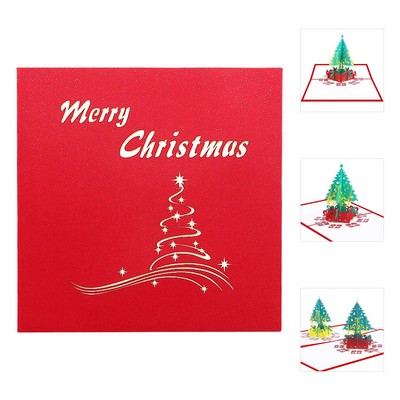 3D Christmas Tree Pop Up Card