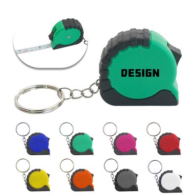 39" Portable Retractable Measure Tape Key Chain