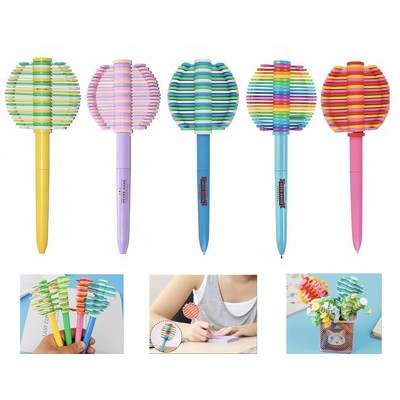Rotating Petal Decompression Cartoon Fancy Stress Relief Ballpoint Pen