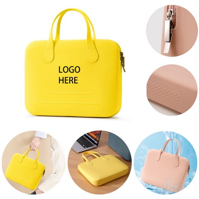 14" Shockproof Laptop Bag With Scratch Resistant Waterproof Design