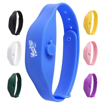 Silicone Sanitizer Holder Wristband