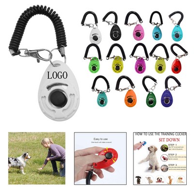 Dog Training Clicker with Wrist Strap Durable