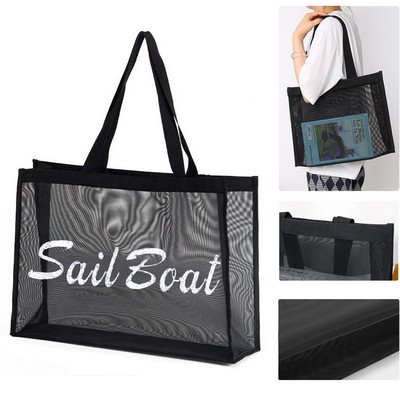 Mesh Transparent Handbag