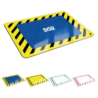 Pvc Road Workshop Factory Warehouse Security Warning Sign